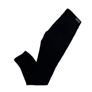 AG Adriano Goldschmied The Prima Mid Rise Cigarette Pants Dark Blue Size 28 R